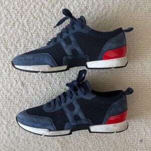 Hermes Navy Sneakers